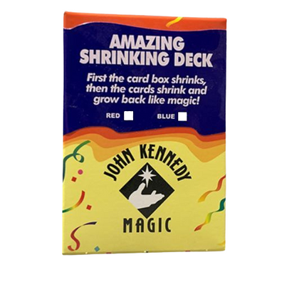 Amazing Shrinking Deck BLUE by John Kennedy Magic